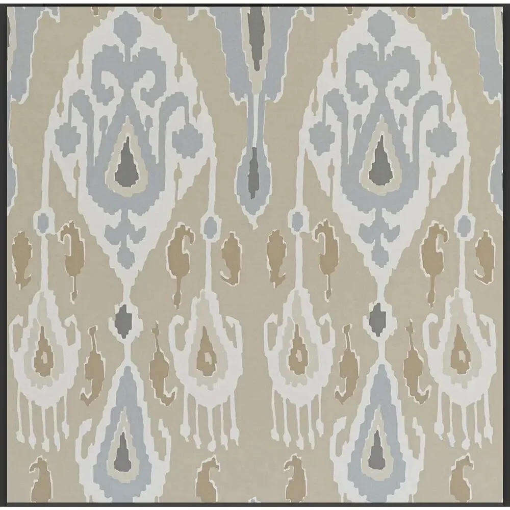 GP & J Baker Bokhara Ikat Sand Wallpaper Roll 52cm x10m – Anthropologie